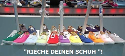 Sneaker mit feinem Geruch