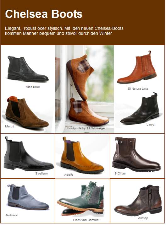 Chelsea Boots für Männer von elegant über robust bis zu extravagant Chelsea Boots für Männer von elegant über robust bis zu extravagant