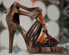 Extravagante Python-Sandaletten 