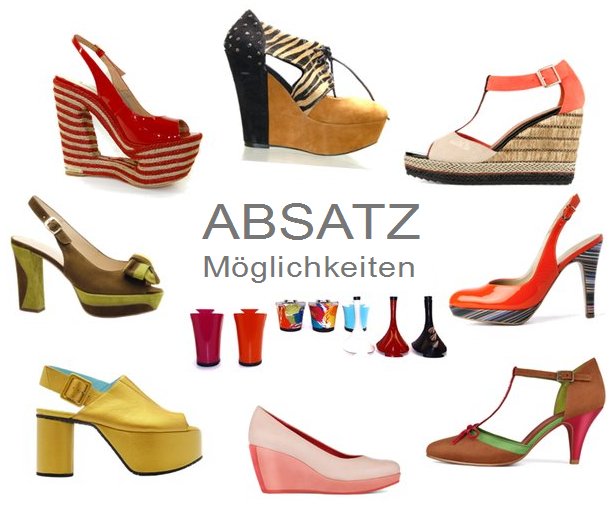 Absatzformen 2013 Absatzschuhe