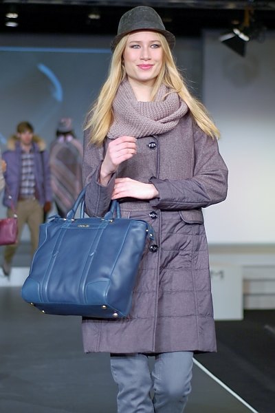 Leuchtend Blau Henkeltasche