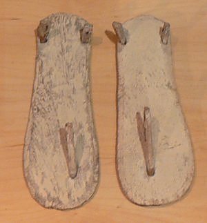 4500 Jahre alte Sandalen