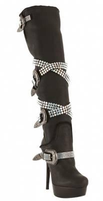 Schwarze_Stiefel_mit_Strass_Philipp_Plein