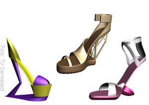 Studierende der TU Darmstadt haben High-Heels konstruiert, auf denen das Umknicken unmöglich sein soll.