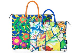 Gabs Taschen: Eyecatcher Made in Italy  - Gabs Taschen sind farbenfroh, kreativ und vor allem multifunktional. Jede Gabs Tasche kann in Größe und Form verändert werden, sodaß sie in jeder Tragevariante ein bisschen anders aussieht.