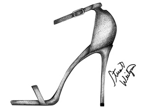 [title] - Stuart Weitzmann gehört zu den begehrtesten Schuh-Designern der Haute Couture. Seine Kreationen zeichnen sich immer durch eine skurille Eleganz aus, die sie auf die Titelseiten der Top Fashion Magazine, die Leinwände und die roten Teppiche von Hollywood katapultieren.  Schuhe von Stuart Weitzman verkörpern den verspielt,  glamourösen American Style und werden hin und wieder zu reinen Kunstwerken. 