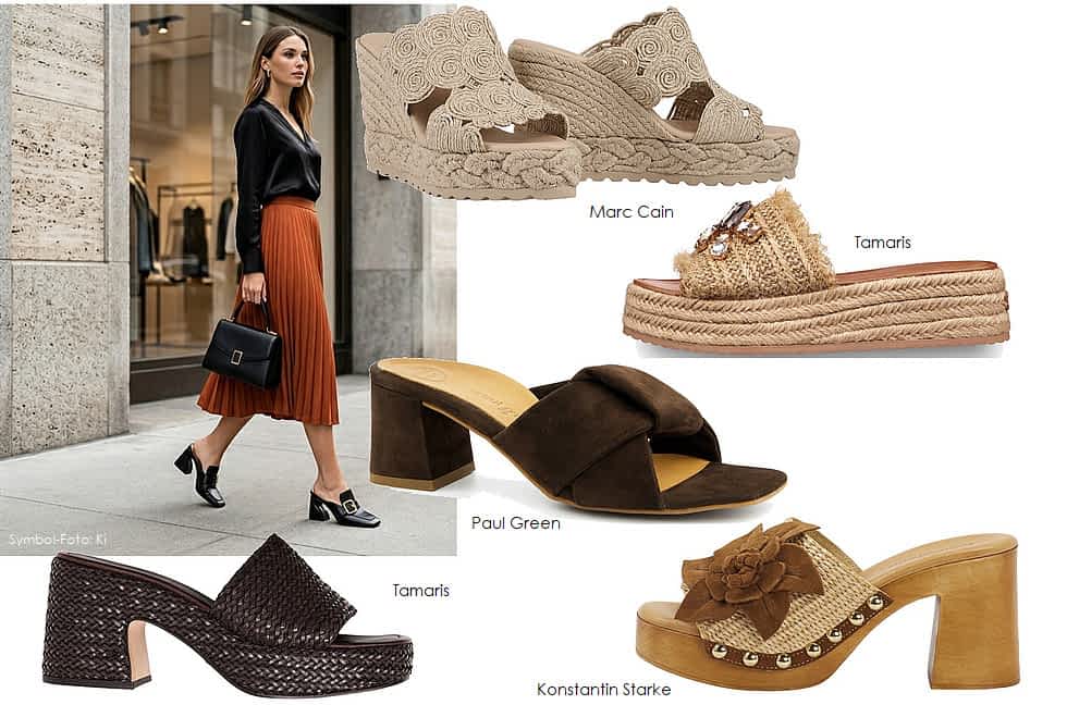 Mules sind die  Trendschuhe für den Sommer 