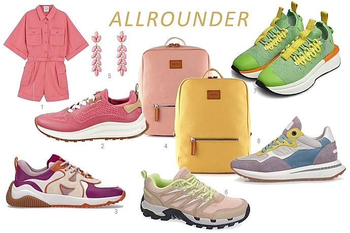 bunte Sneaker, farbige Sneaker, Hybriden 