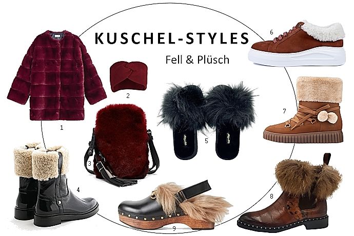 schuhtrends_herbst_winter_2021_22: Fell und Plüsch 