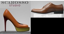 Wer keine Schuhe von der Stange mag, <br />kann sich jetzt handgefertigte, italienische Schuhe mit Hilfe eines Schuhgenerators nach eigenen Vorlieben zusammenstellen.