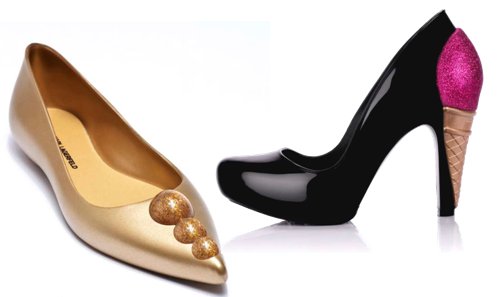 Karl Lagerfeld designt Plastik Schuhe für Melissa