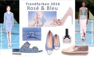 Wenn der Frühling Einzug hält, freuen wir uns auf leichte Materialien und helle Farben an den Füßen. Zarte Pastelle in Rosé und Bleu sind die angesagtesten Trendfarben 2016. Aber auch kräftige Farben, Metallics und Schwarz-Weiß kommen ins Spiel, sodass wir uns auf einen vielseitigen Schuhsommer 2016 freuen dürfen.  