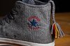 Gestrickte Chucks halten Füße warm - 