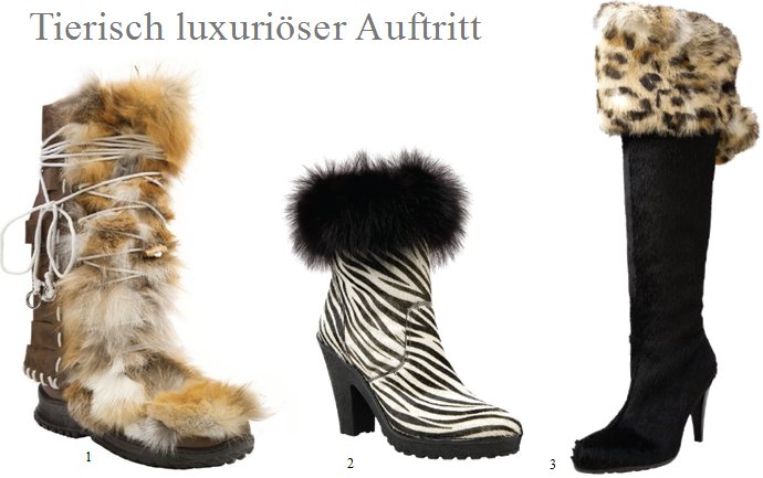 Winterstiefel und Winterboots mit Echfell von Diavolezza