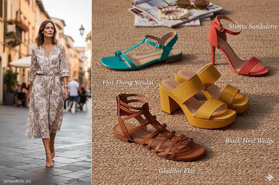 Sandalen und Sandaletten Auswahl