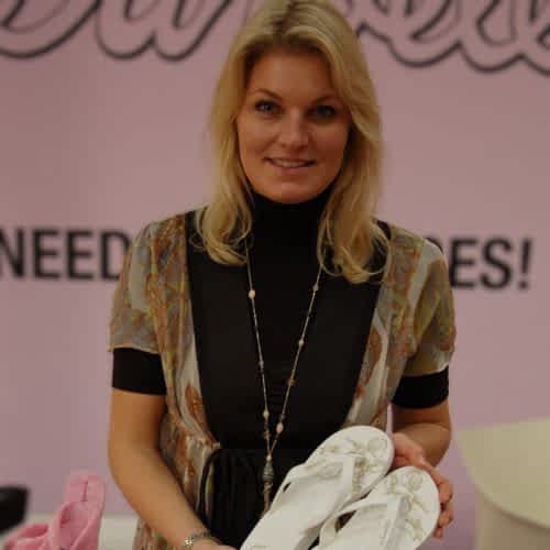 Exklusive Wandelei Schuh-Skizze