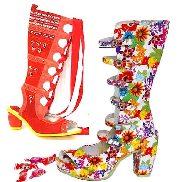 Exklusive EjECT Schuh-Skizze